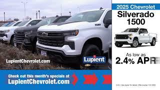 Lupient Chevrolet - January 2025 Truck Offers