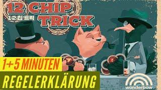 12 Chip Trick Regeln Anleitung Erklärung Regelvideo Stichspiel - Black Jack