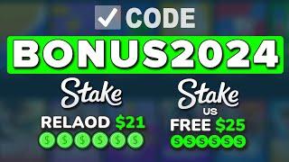 Stake Promo Code $21 (available) - Use STAKE PROMO CODE : BONUS2024