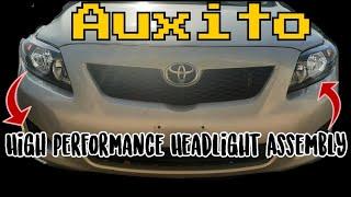 Toyota Corolla Headlight Assembly Installation | Auxito | 2009-2010