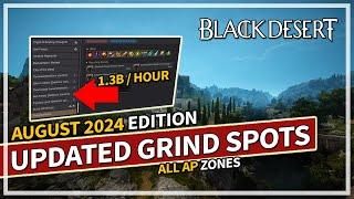 Important Grind Spots for Silver & EXP for ALL AP Levels - August 2024 Edition | Black Desert