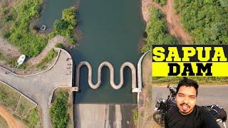 Snake shaped Dam in India | Sapua Dam ride | Royalenfield himalayan motovlog | travel with PJ