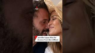 Jennifer Lopez files for divorce from Ben Affleck