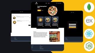 Food Ordering App - React Node.js Full Tutorial | MERN Stack