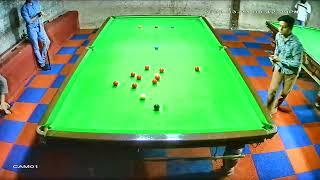 Khizar Aziz Break of 124 and Missed his last Pink at Gulf Snooker Club, Karachi.