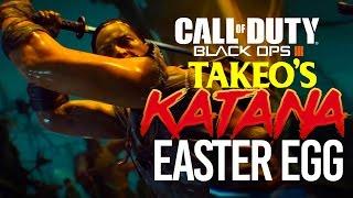 BLACK OPS 3 ZOMBIES: HOW TO GET TAKEO'S SWORD EASTER EGG! (SECRET KATANA WEAPON) IN THE GIANT!