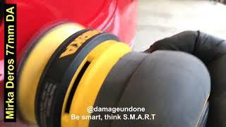 SMART repair to Porsche bumper by Damage Undone