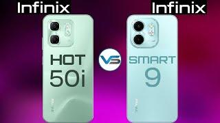 Infinix Smart 9 VS Infinix Hot 50i | Infinix Hot 50i VS Infinix Smart 9 | Infinix Hot 50 Series