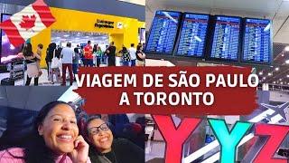 VIAGEM DE SÃO PAULO A TORONTO PELA AIR CANADA (Premium Economy Class) - Viajar para o Canadá