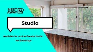 Studio on rent in Greater Noida | Gamma 1 | For Men | Hassle-free living