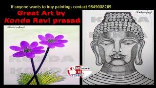 Great Art by Konda Ravi Prasad / Paintings / Cartoons / Roopa venkat nature lovers