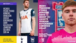 Tottenham Hotspur 1-2 Ipswich Town - 2024-25 - BBC Radio Suffolk Full Match Commentary