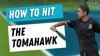 Sam Learns Pickleball's Newest Shot, The Tomahawk, in 5 Minutes!