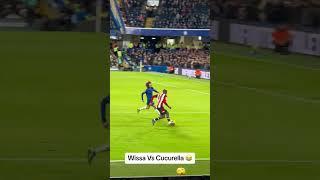 Wissa Vs Cucurella  #footballshorts #soccershorts #soccer #football #chelsea #soccer #premierleague