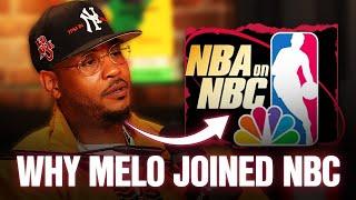 Carmelo Anthony on Why 'NBA on NBC' Was the Right Move for Him