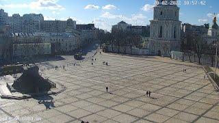 Sophia Square Kyiv Ukraine Cam LIVE, Камера Софійська площа Київ, Софийская площадь Киев