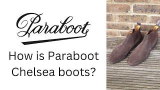 How are Paraboot Chelsea Boots? Chamfort Noir Suede