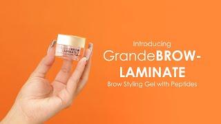 GrandeBROW-LAMINATE | Brow Styling Gel with Peptides