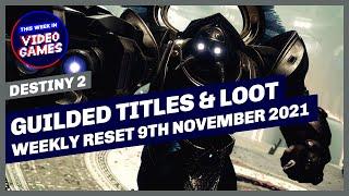 Destiny 2 Weekly Reset - Banshee's Weapons, Nightfall PLUS Eververse Items for 9th Nov 2021