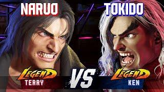 SF6 ▰ NARUO (Terry) vs TOKIDO (Ken) ▰ High Level Gameplay