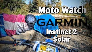 The Best Moto Watch | Garmin Instinct 2 Solar | YZ250FX Lap Times #dirtbike #motocross #fitness