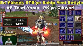 JemSnow | 3 Yeni Server'ın En Yüksek STR Veren Yeni Setini Alıp PK'ya Çıkıyor! | Knight Online