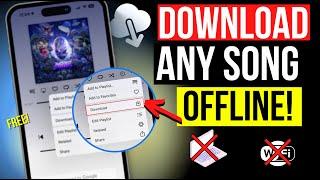 How To DOWNLOAD ANY MUSIC on iPHONE?! (2024 Offline Music)