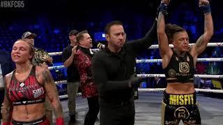 BKFC 65: Christine Ferea versus Jade Masson-Wong Full Fight Video Breakdown