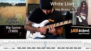 White Lion Little Fighter Vito Bratta Guitar Solo with TAB