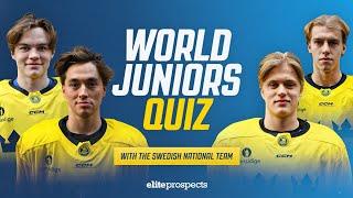 2024 IIHF World Juniors: Trivia With Team Sweden (Part 1) | Elite Prospects