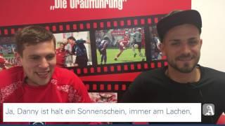 Mainz 05: Fabian Frei und Danny Latza vor dem Bayern-Spiel