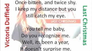 Victoria Duffield Last Christmas Lyrics