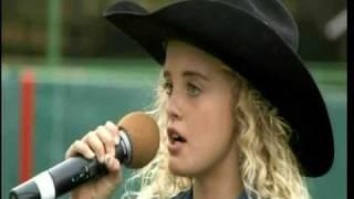 Cierra Smith sings National Anthem