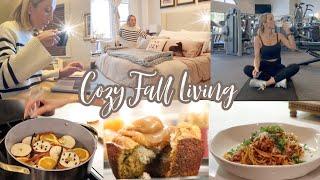 COZY FALL DAY IN THE LIFE // GET READY WITH ME // FULL DAY OF A  WORKING MOM