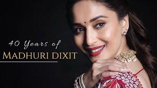 40 Years of MADHURI DIXIT | The Epitome of Grace | Tribute Video | @MadhuriDixitNeneOfficial