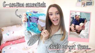 C-Section Essentials UK | Don't Forget These in Your Hospital Bag! | LottieJLife