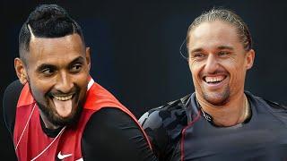 Crazy Kyrgios vs. Most Unorthodox Player | Tennis Most BIZARRE Match-up