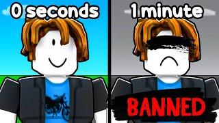 Roblox Ban Speedrun