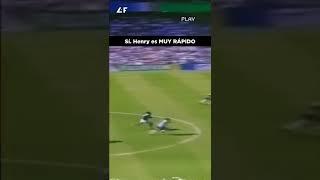 Mbappe y Henry son rápidos, pero este jugador... 