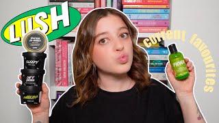 YOU NEED THESE LUSH PRODUCTS!  | MY CURRENT LUSH FAVOURITES • Melody Collis