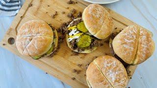 Maid-Rite Inspired Ground Beef Sandwich Recipe