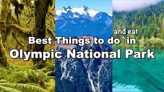 What to do and EAT in Olympic National Park & Peninsula  | Best Washington Travel Guide