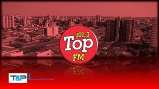 Prefixo - Top FM - 101,3 MHz - Gália-Bauru/SP