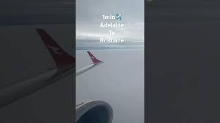 1min️ ADL-BNE #aeroplane #aviation #flying #plane #travel #vacation