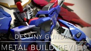 Metal Build Gundam Destiny 1/100 Scale figure Unboxing/Review