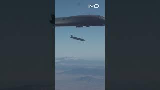 B-1B Lancer Releases a Joint Air to Surface Standoff Missile....!