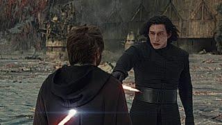 Luke Skywalker vs Kylo Ren - Star Wars The Last Jedi