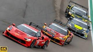 FERRARI 296 CHALLENGE | FINALI MONDIALI FERRARI CHALLENGE IN IMOLA [2024 4K]