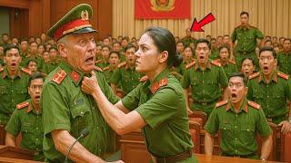 Nữ Công An Lao Lên Bóp Cổ Cấp Trên Giữa Hội Nghị –  Một Tờ Giấy Rơi Ra Khiến Cả Bộ Công An Cúi Đầu