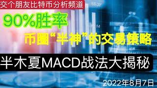 现役“币圈半神”1年400倍的交易细节大揭秘，半木夏MACD交易策略